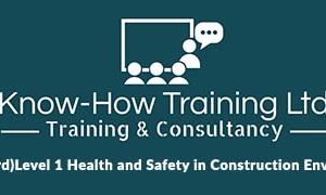 (CSCS card)Level 1 Health and Safety in Construction Environment