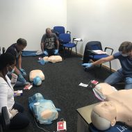 First Aid class